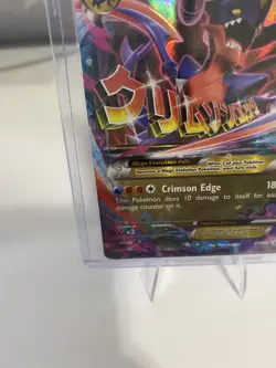 M Garchomp EX #XY168 XY Promo LP/Lightly Played Pokemon 2016 - Image 4