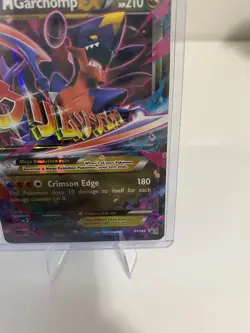 M Garchomp EX #XY168 XY Promo LP/Lightly Played Pokemon 2016 - Image 5