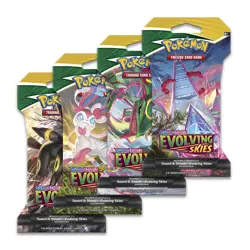 Pokemon - Evolving Skies / SWSH 7 - 1 x Sleeved Booster Pack ENG - NEU & SEALED - Image 1