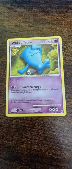 Wobbuffet 41/130 Rare Diamond & Pearl Pokemon Moderately Played - Image 1