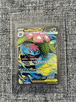 Mega Venusaur EX 155/132 Mega Evolution ENGLISH Pokemon Card NM In Protector - Image 1
