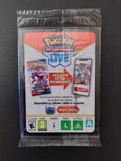 Carta Pokemon MEW EX SVP053 Black Star Promo Scarlatto e Violetto 151 ITA Sealed - Image 2