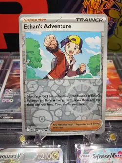 Ethan's Adventure 165/182 Uncommon Reverse Holo Pokemon TCG Destined Rivals - Image 1