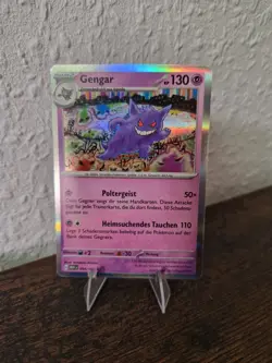 Pokemon Gengar 094/165 Reverse Holo Deutsch NM Pokemon 151 - Image 1