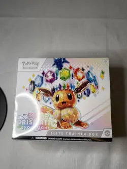 Pokemon Prismatic Evolutions ETB Elite Trainer Box Brand New Factory Sealed - Image 1