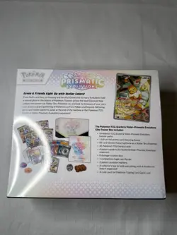 Pokemon Prismatic Evolutions ETB Elite Trainer Box Brand New Factory Sealed - Image 4