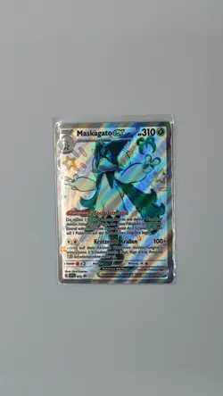 Pokemon Maskagato Ex Fullart Shiny | Deutsch 078 Black Star Promo Near Mint - Image 1