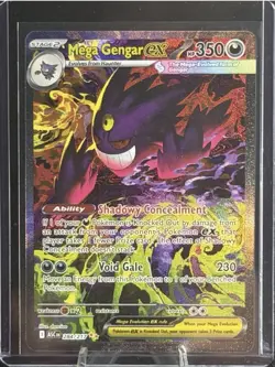 MEGA GENGAR EX 2026 POKEMON ASCENDED HEROES SPECIAL ILLUSTRATION RARE 284/217 - Image 1