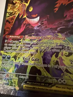 MEGA GENGAR EX 2026 POKEMON ASCENDED HEROES SPECIAL ILLUSTRATION RARE 284/217 - Image 3