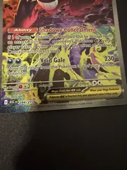 MEGA GENGAR EX 2026 POKEMON ASCENDED HEROES SPECIAL ILLUSTRATION RARE 284/217 - Image 5