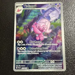 Pokemon TCG Tinkatuff Scarlet & Violet Paldea Evolved Holo Card 217/193 Full Art - Image 2