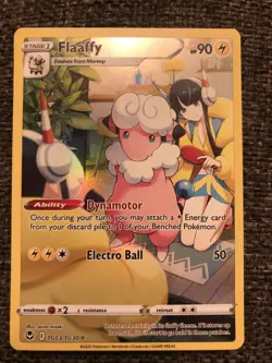 Pokemon Flaaffy TG03/TG30 Character Rare Ultra Rare Silver Tempest Pack Fresh - Image 1