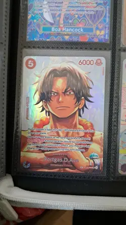 Portgas D Ace (SP) - ST15-005 - The Time Of Battle - ONE PIECE Card - English - Image 1