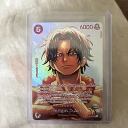 Portgas D Ace (SP) - ST15-005 - The Time Of Battle - ONE PIECE Card - English - Image 1