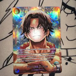 Portgas D Ace (SP) - ST15-005 - The Time Of Battle - ONE PIECE Card - English - Image 1