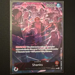 Shanks Leader OP09-001 - 2nd Anniversary Alt - One Piece TCG - English - Image 1