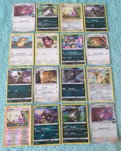 RATTATA & RATICATE BUNDLE OF POKEMON CARDS - Image 1