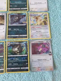 RATTATA & RATICATE BUNDLE OF POKEMON CARDS - Image 5