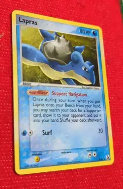 Near Mint Lapras 2006 EX Legend Maker 8/92 Holo Pokemon Card - Image 2
