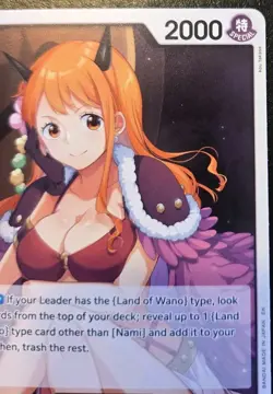 Nami OP16-091 Foil Rare The Time Of Battle One Piece Card Game - Image 3