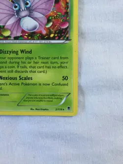 Pokemon Venomoth 2/119 Rare XY Phantom Forces Pokemon TCG Card - 2014 - Image 5