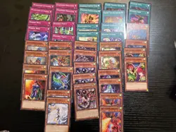 Yu-Gi-Oh Speed Duel Mai Valentine Deck Harpie Amazoness Complete Deck Holo Cards - Image 1