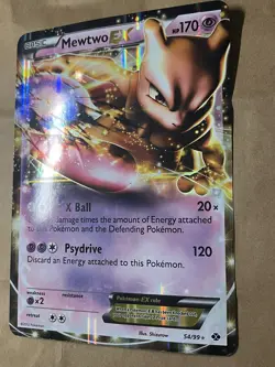 Mewtwo EX 54/99 - Pokemon Oversized Jumbo Card - Image 2