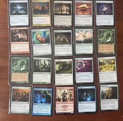 Wizards Magic The Gathering Card Lot x20 Sol Ring Stromkirk Captain Mixed Colors - Image 1