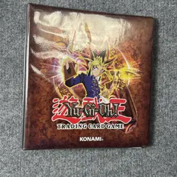 Yugioh Trading Card Game 3 Ring Binder Empty 1996 Konami Binder only Vintage - Image 1