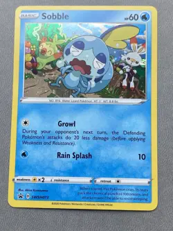 Sobble Promo SWSH: Sword & Shield Promo Cards SWSH073 NM - Image 1