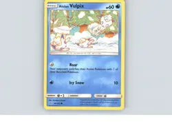 Alolan Vulpix 30/156 Common Ultra Prism Pokemon Near Mint - Image 1