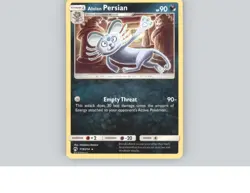 Alolan Persian 119/214 Rare Lost Thunder Pokemon Near Mint - Image 1