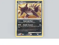 Stunky 76/100 Common Stormfront Pokemon Near Mint - Image 1