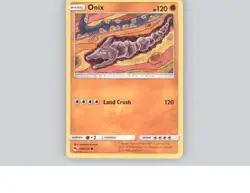 Onix 109/214 Common Lost Thunder Pokemon Near Mint - Image 1