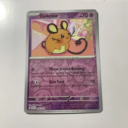 Dedenne 36/91 Paldean Fates Reverse Holo Common Pokemon TCG - Image 1
