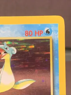 Pokemon TCG 1st Edition Lapras 10/62 Fossil Set Holo Rare WOTC VTG 1999 - Image 3