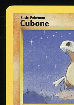 CUBONE 1999 Pokemon Jungle 1st Edition #50 - NM - Image 3