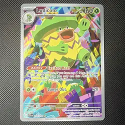 Pokemon TCG Ludicolo 095/094 Phantasmal Flames IR Holo Eng HP160 - Image 1