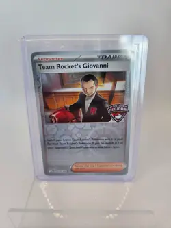 Pokemon TCG Team Rockets Giovanni 174/182 Regional Championship Promo 🔥 - Image 1