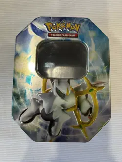 2009 Pokemon TCG Arceus LV. X Tin Empty - Image 1