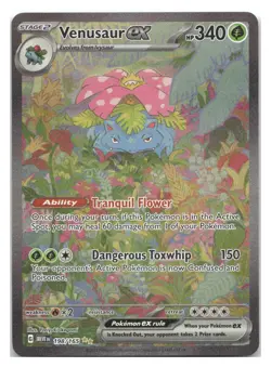 Venusaur ex [MEW - 198/165] Holofoil Pokemon NM - Image 1