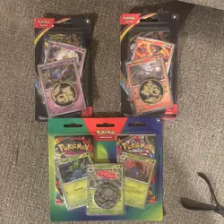 Pokemon Mega Evolution Chaos Rising & Phantasmal Flames Blister Lot 7 Promos - Image 1
