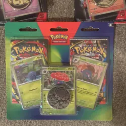 Pokemon Mega Evolution Chaos Rising & Phantasmal Flames Blister Lot 7 Promos - Image 2