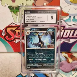 CGC 9 Umbreon 130/197 Obsidian Flames Stamp Promo - Pokemon TCG - SHIPS FAST - Image 1