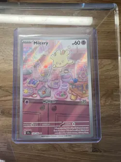 Pokemon TCG Milcery 152/142 Stellar Crown Illustration Rare NM - Image 1