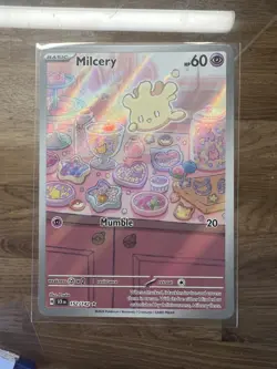 Pokemon TCG Milcery 152/142 Stellar Crown Illustration Rare NM - Image 4