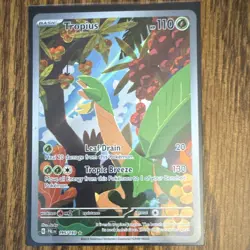 Pokemon TCG Tropius 195/193 Sv02 Paldea Evolved Illustration Rare Holo FA EN - Image 1