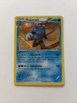 Poliwrath 17/111 Holo XY Furious Fists Pokemon NM - Image 1