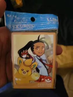 Trainers Nemona&Pawmot 64 Sleeves Japanese Pokemon Center Exclusive Sealed AZ51 - Image 1