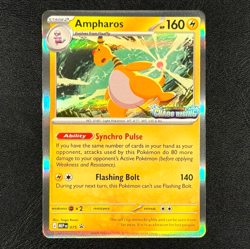Ampharos MEP 075 - Stamped Promo - Chaos Rising Prerelease - Pokemon TCG - NM/M - Image 1